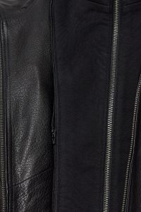 کت چرمی مردانه مشکی Mateo دری مد