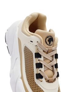 کتونی زنانه بژ بنددار ACBC x Derimod