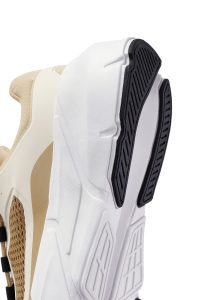 کتونی زنانه بژ بنددار ACBC x Derimod