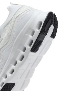 کتونی زنانه بژ بنددار با زیره ضخیم دری مد