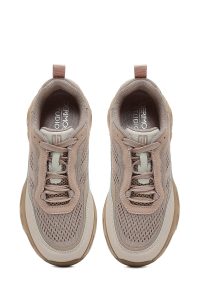 کتونی زنانه بژ بنددار لژدار دری مد Studio