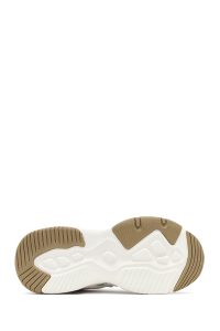 کتونی زنانه بژ بنددار لژدار دری مد