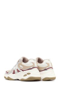 کتونی زنانه بژ بنددار لژدار دری مد