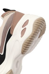 کتونی زنانه بژ بنددار لژدار دری مد