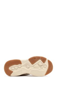 کتونی زنانه بژ بنددار لژدار دری مد