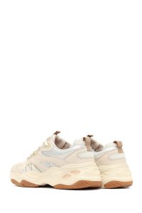 کتونی زنانه بژ بنددار لژدار دری مد