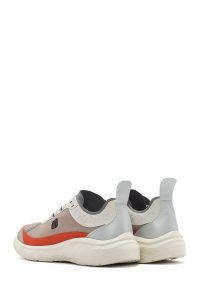 کتونی زنانه بژ بنددار لژدار دری مد