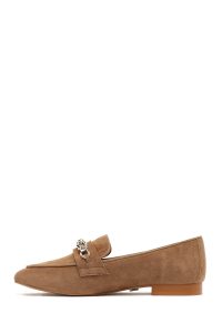 کتونی زنانه تابه چرم لوفر دری مد