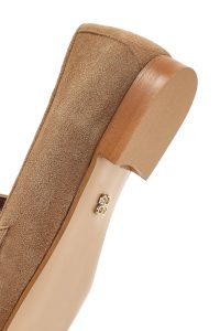 کتونی زنانه تابه چرم لوفر دری مد