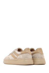 کتونی زنانه جیر بژ بنددار دری مد