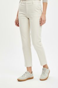 کتونی زنانه جیر بژ بنددار دری مد