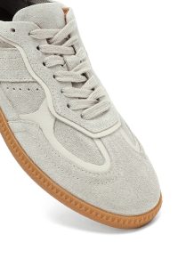 کتونی زنانه جیر بژ بنددار دری مد