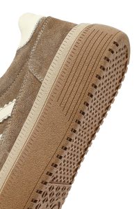 کتونی زنانه جیر بژ بنددار لژدار دری مد