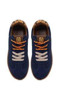 کتونی زنانه جیر سرمه‌ای بنددار دری مد Studio