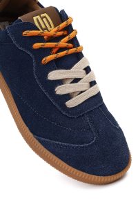 کتونی زنانه جیر سرمه‌ای بنددار دری مد Studio