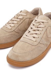 کتونی زنانه جیر شتری بنددار دری مد