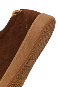 کتونی زنانه جیر قهوه‌ای بنددار دری مد Studio