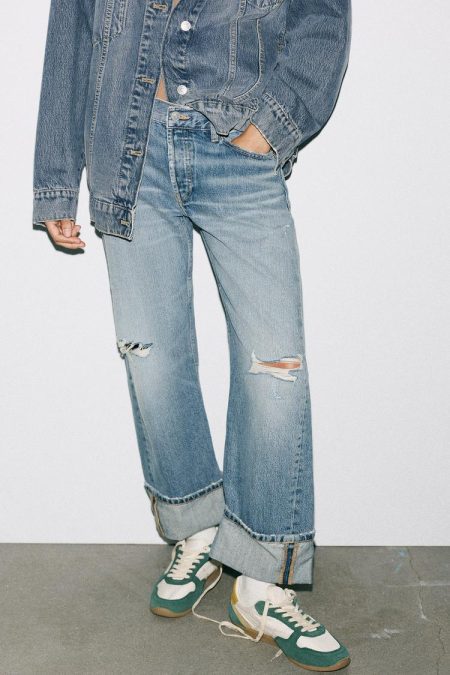 کتونی زنانه دویدن بلاک‌رنگی زارا – ZARA