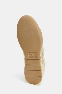 کتونی زنانه ساق‌دار متالیک زارا – ZARA