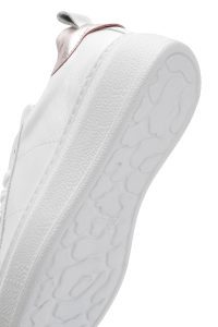 کتونی زنانه سفید با بند چرم دری مد