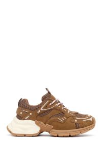 کتونی زنانه شتری بنددار لژدار دری مد