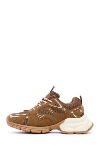 کتونی زنانه شتری بنددار لژدار دری مد