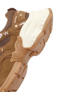 کتونی زنانه شتری بنددار لژدار دری مد