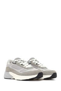 کتونی زنانه طوسی بنددار لژدار دری مد