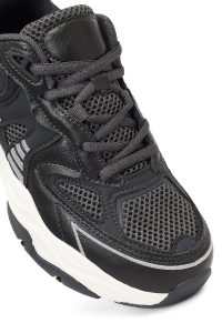 کتونی زنانه طوسی بنددار لژدار دری مد