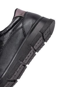 کتونی زنانه مشکی بنددار دری مد