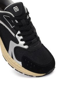 کتونی زنانه مشکی بنددار لژدار دری مد Studio