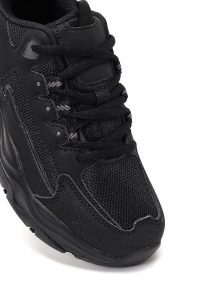 کتونی زنانه مشکی بنددار لژدار دری مد