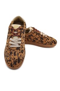 کتونی زنانه پلنگی بنددار طرح‌دار دری مد Studio