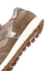 کتونی زنانه چرم ویزون بنددار دری مد