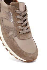 کتونی زنانه چرم ویزون بنددار دری مد