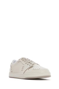 کتونی زنونه چرم کرم بنددار دری مد