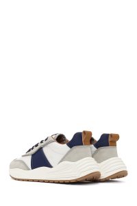 کتونی مردانه بژ بنددار زیره ضخیم ACBC x DERIMOD