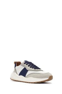 کتونی مردانه بژ بنددار زیره ضخیم ACBC x DERIMOD