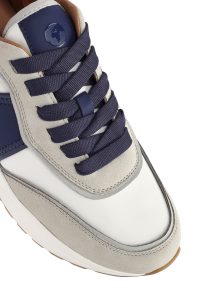 کتونی مردانه بژ بنددار زیره ضخیم ACBC x DERIMOD