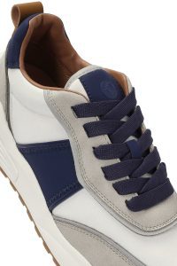 کتونی مردانه بژ بنددار زیره ضخیم ACBC x DERIMOD