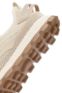 کتونی مردانه بژ بندی زیره ضخیم پارچه‌ای Derimod Zero