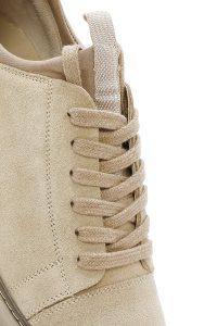 کتونی مردانه جیر بژ بنددار دری مد