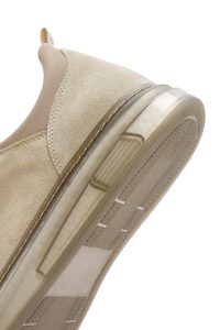 کتونی مردانه جیر بژ بنددار دری مد