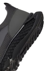 کتونی مردانه طوسی بندی زیره ضخیم پارچه‌ای Derimod Zero