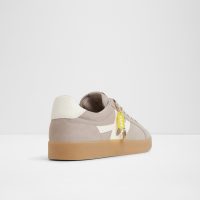 کتونی مردانه طوسی چرم طبیعی آلدو MTL72SNEAKER-M – ALDO