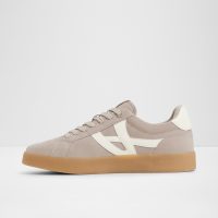 کتونی مردانه طوسی چرم طبیعی آلدو MTL72SNEAKER-M – ALDO