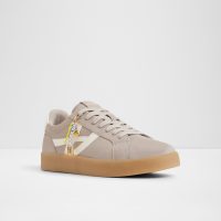 کتونی مردانه طوسی چرم طبیعی آلدو MTL72SNEAKER-M – ALDO
