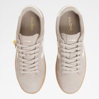 کتونی مردانه طوسی چرم طبیعی آلدو MTL72SNEAKER-M – ALDO