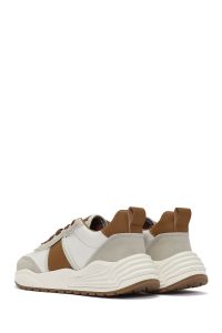 کتونی مردانه عسلی بنددار زیره ضخیم ACBC x DERIMOD