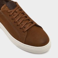 کتونی مردانه عسلی چرم طبیعی آلدو NODA-TR – ALDO